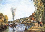 Camille Pissarro Seine Sweden oil painting artist